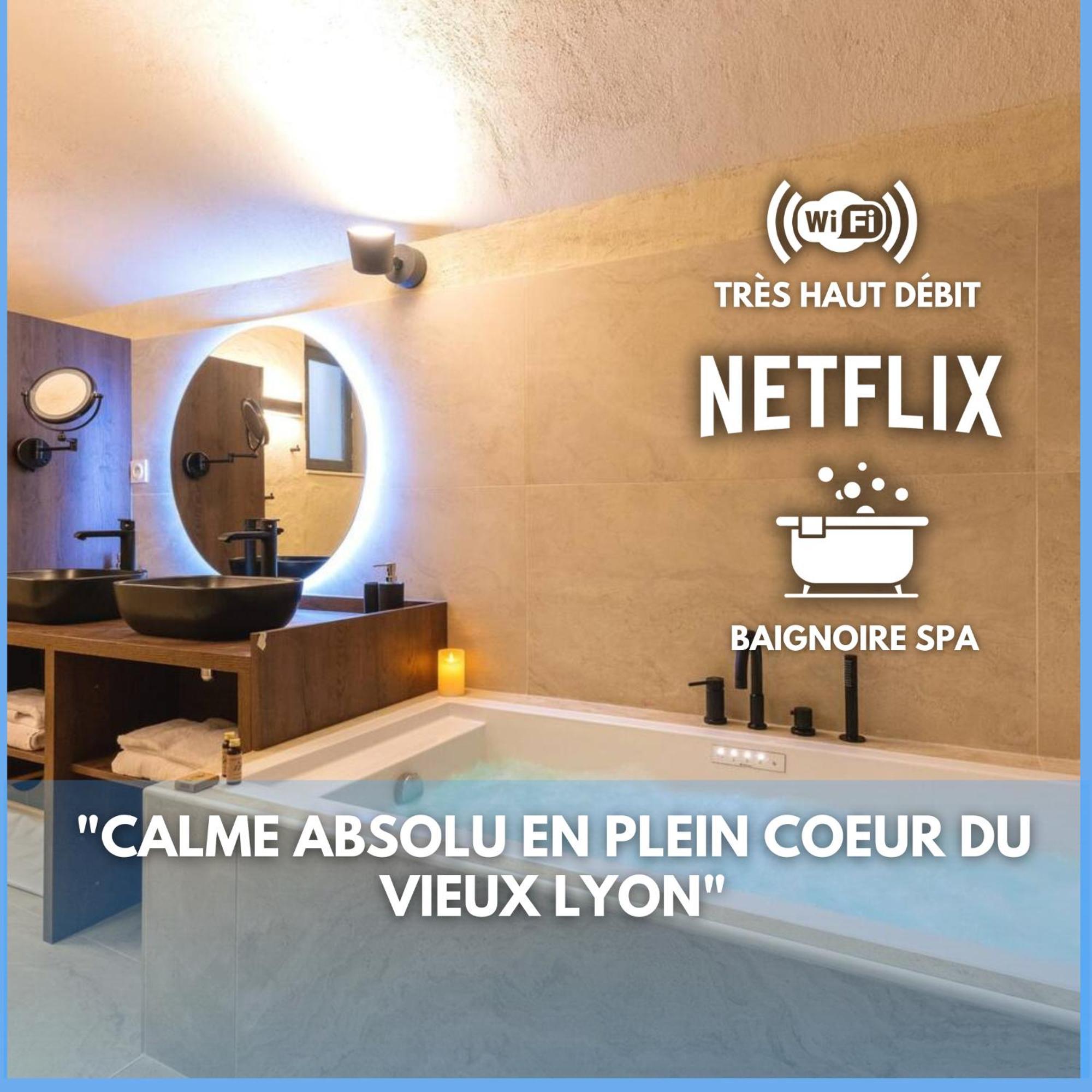 Cocoon Du Vieux Lyon - Luxury Apartment - Balneo Экстерьер фото